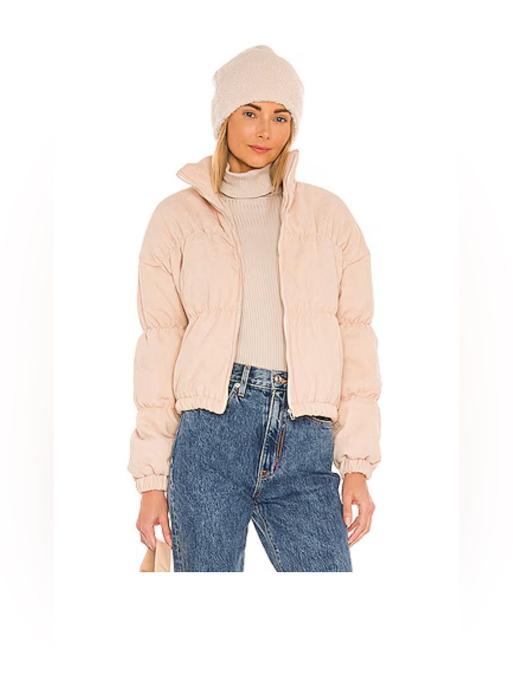 SNDYS.
Kain Bomber Jacket
Color: sand 
Small
Never worn. NWOT